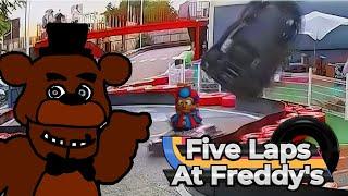 I TRIED playing the Five Laps at Freddy's DEMO