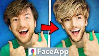 How "Attractive" Can I Make Myself In FACEAPP?! 