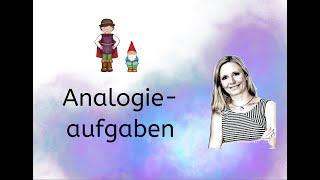 Analogieaufgaben