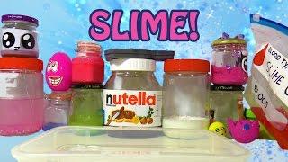 DIY slime collectie - Hoe lang kan je slijm bewaren? Welk slijmrecept is het best?