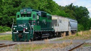 Aiken Railway: Chasing AIKR 4201 around Aiken County, SC