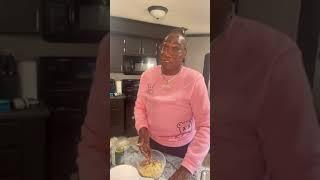 Mrs Netta is making healthy Tuna Salad for Charles dinner