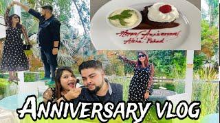 Anniversary vlog | where is baby?  Anniversary kese celebrate ki | Explore New Restaurant in Dubai