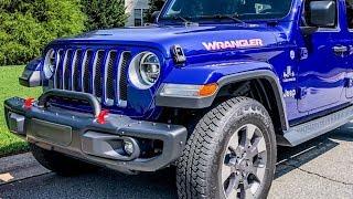 Jeep JL Upgrade Rubicon Steel Front Bumper How to Install Sahara Unlimited Sport