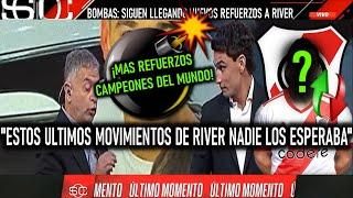 ¡IMPACTANTE! ¡RIVER PLATE SIGUE CERRANDO NUEVOS REFUERZOS! ASI ESTA EL MERCADO DE PASES DE BRITO