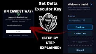 How to get Delta Executor Mobile Key  (STEP BY STEP) explained | RobloxScriptMasters