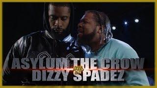 ASYLUM THE CROW VS DIZZY SPADEZ RAP BATTLE - RBE