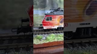 Tesa branded loco on Liberland Railways