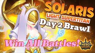 Hero Wars Day 2 Titan Brawl Solaris June Update #herowars