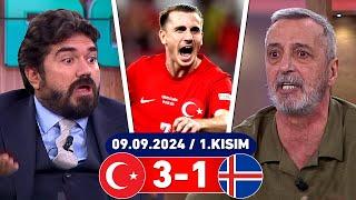 Derin Futbol 9 Eylül 2024 1.Kısım | Türkiye 3-1 İzlanda | UEFA Uluslar Ligi