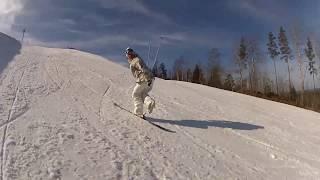 Андрей Кравченко. Switch one foot. Ski