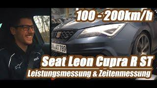 Seat Leon Cupra R ST | Zeiten Messen 100-200 | Leistungsmessung | Aulitzky Tuning