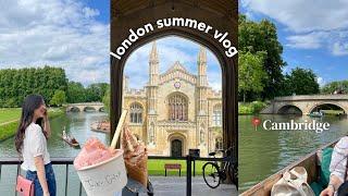 London summer vlog daytrip to Cambridge, brunch, @Apple workshop