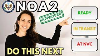 NOA2 APPROVED! WHAT TO DO NEXT? Step-by-Step Guide | How to get your NVC Case Number | K1 Visa 2025