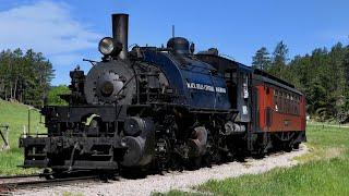 Steam Locomotives at the Black Hills Central Railroad