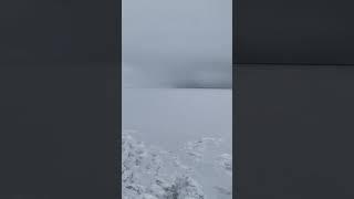 Lake Simcoe so beautiful in Winter, Ontario Canada  #travelandadventure #videoshort