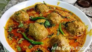 Hyderabadi Kofta ka salan / Beef Meat Balls / How to make kofta curry