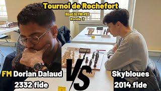 Ce 2350 fide fait une erreur impardonnable !! | Ronde 3 Rochefort