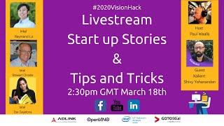 #2020VisionHack Livestream - Prototype to Start Up Panel discussion