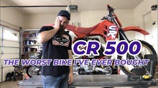 The worst bike bought on market place !!!! Honda CR 500.