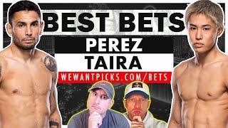 BEST BETS: UFC Vegas 93: Perez vs. Taira Betting Guide