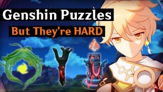 What If Genshin Impact Puzzles Were HARD?