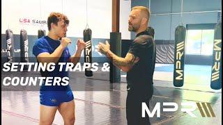 MMA TIPS: SET THESE 3 TRAPS FOR HIGH LEVEL STRIKING  #mma #ufc