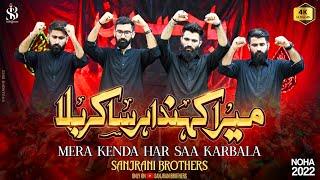 Mere Seene Andr Qabar e Hussain Mera Kenda Har Saa Karbala | Punjabi Noha | Sanjrani Brothers | 2022