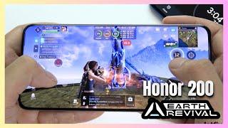 Honor 200 Earth Revival Gaming test | Snapdragon 7 Gen 3, 120Hz Display