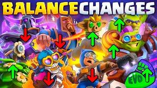 MASSIVE BALANCE UPDATE! OCTOBER 2024! - Clash Royale