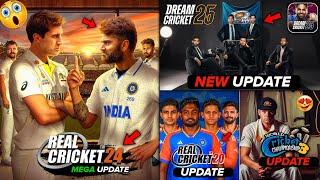 Real Cricket 24 Mega Update | Dream Cricket 25 Test Update | Wcc3 3.0 Update! | RC20 Patch Update