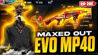 MP40 Max ആക്കി! || Upgrading Cobra Predatory Evo Mp40 Max Level 7  || Rip 10,000 Diamonds!? 