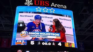 New York Islanders win horn at UBS Arena