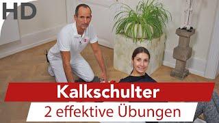 Kalkschulter - Übungen bei Schulterschmerzen, Schmerzen Schulter, Schultergelenk, Faszien