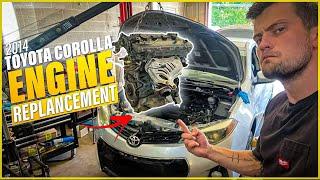 2014 Toyota Corolla S Engine Fastest Replacement/2009-2019 Toyota Engine Removal