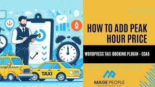 How to add Peak hour price in Wordpress Taxi Cab Booking plugin - eCab