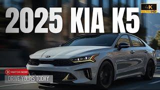 2025 KIA K5 - The Most Comfortable Car of 2025, Discover Crucial Features Before You Buy!