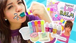 ¿BASURA ó lo COMPRO? - KIT mezcla y crea LABIALES de COLORES⭐ Así o más fácil