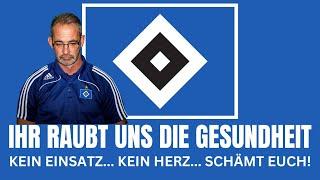 Wutausbruch Ansage an die HSV Mannschaft - Lasst das Herz auf dem Rasen!  