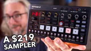 a powerful mini sampler for $219 // Roland AIRA Compact P-6 review + Tips & Tricks