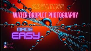 creative water droplet photography for beginners