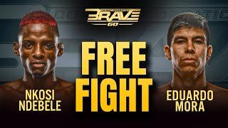 Nkosi Ndebele vs Eduardo Mora | FULL Fight | BRAVE CF 60