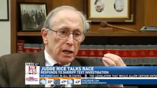 Federal Judge Walter Rice Responds to Issues W