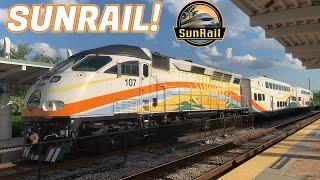 3 Sun-Rail Trains During Peak Rush Hour - Railfanning Sandlake Station