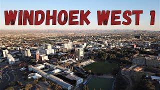 WINDHOEK WEST SUBURB IN WINDHOEK CAPITAL OF NAMIBIA SOUTHERN AFRICA PART 1