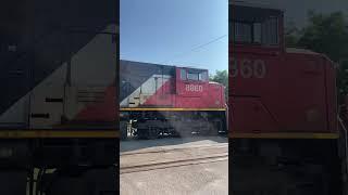  CSX M369 with SD70MAC Lead on Mixed Freight Train from Sterling, Ohio 6/3/2023