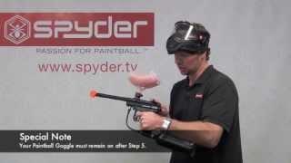 Spyder Victor "8 Steps to Operate"