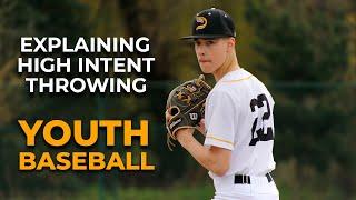 Explaining High Intent Throwing For Youth Baseball Players | Academy Youth Baseball Podcast EP 13
