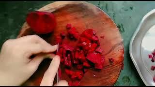 How to cut Beetroot quick and easy | SARANYA 'S COOKING |