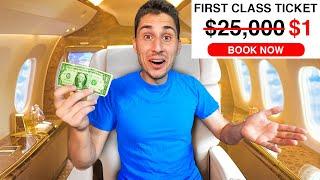 I Bought a $25,000 Plane Ticket for $1